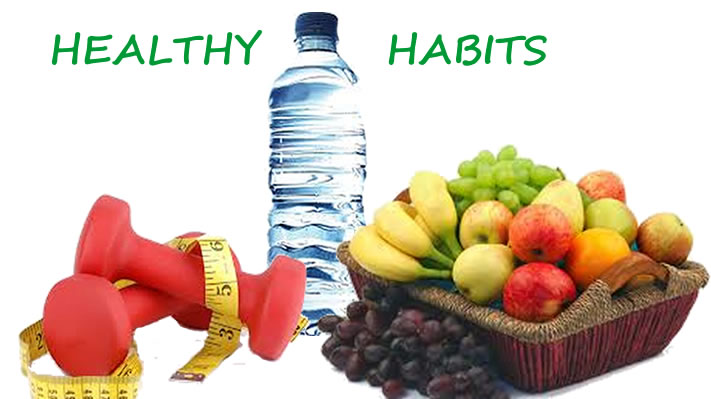 Eating healthing, drinking water, and excercising are helpful ways to lose weight.