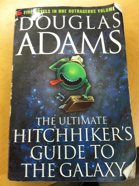 The Ultimate Hitchhikers Guide to the Galaxy contains all 3 of Adamss books in the series.