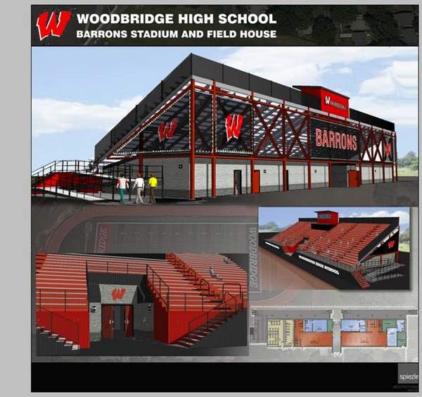 Woodbridges new stadium look