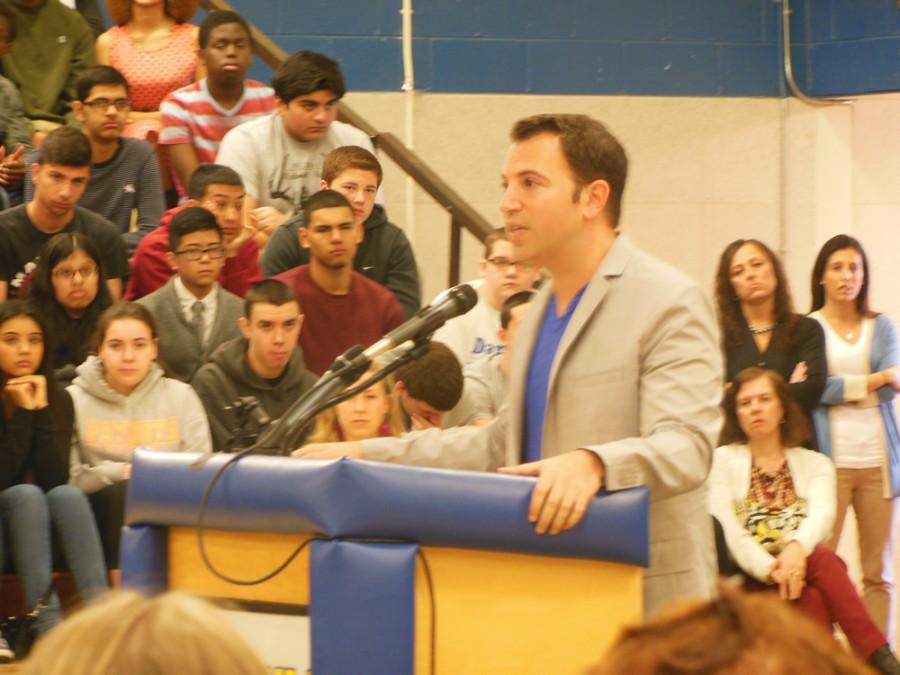Anthony Wilkinson inspires Colonia to end bullying