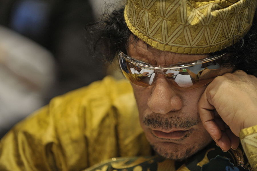 On this day on 2011, Libyan dictator Moammar Gadhafi was killed by either rebels, crossfire, or according to some reports, a French secret agent. Gadhafi took control of Libya in 1969 after a coup, and led with an absolute and ruthless rule.   