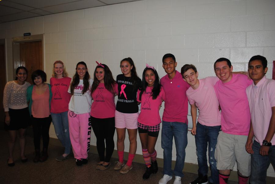 Pink out for Breast Cancer Awareness.