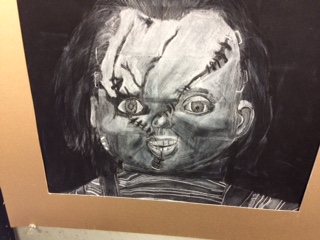 Chuckie drawn by 10th grader Nicolle Castillo