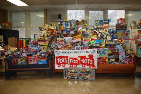 Less fortunate children will be very happy when Santa brings them all these fun toys!