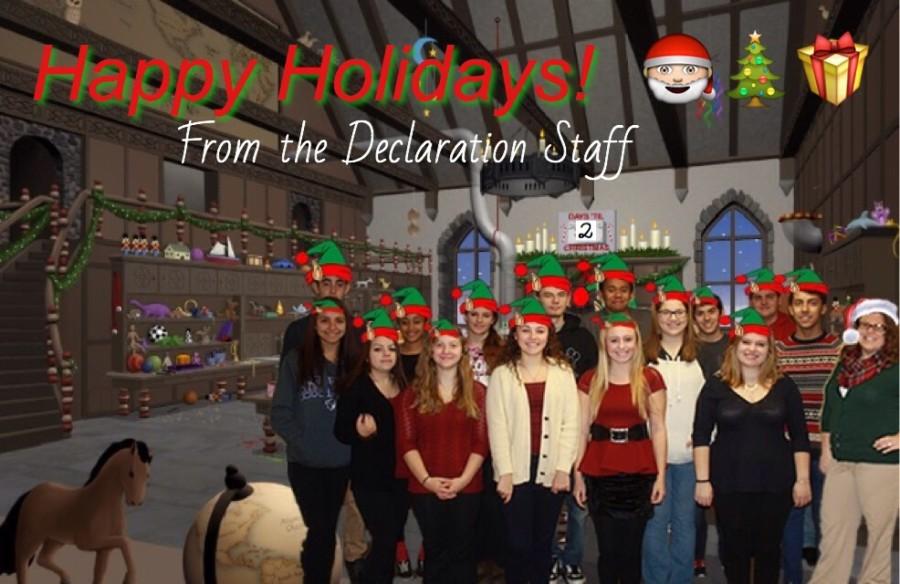 The Declaration Staff wishes everyone Happy Holidays! 