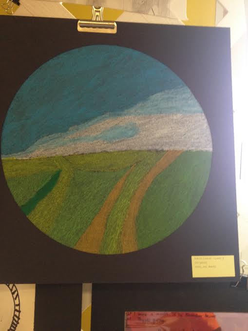 2014  Art show located in the lobby during the Winter Concert.