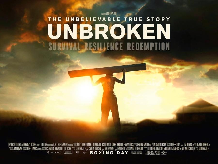 Directed by Angelina Jolie, Unbroken tells the tale of Olympic Runner and World War ll veteran, Louie Zamperini