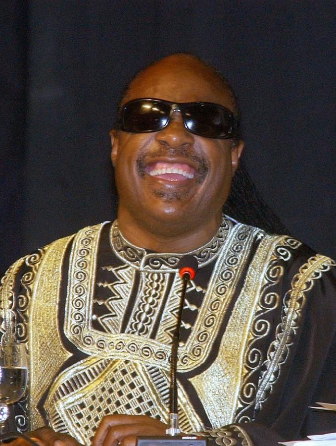 Salvador/BA - O cantor Stevie Wonder fala na abertura da II Conferência de Intelectuais da África e da Diáspora.