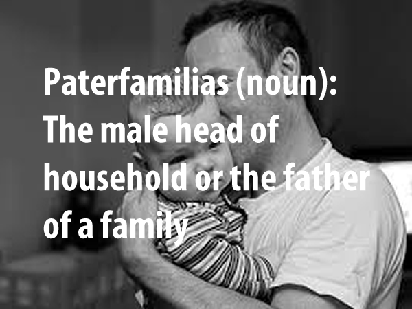 Paterfamilias (noun)