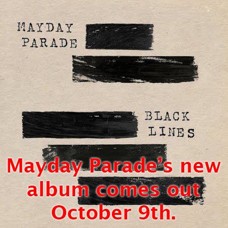 Mayday Parades new album comes out October 9th.