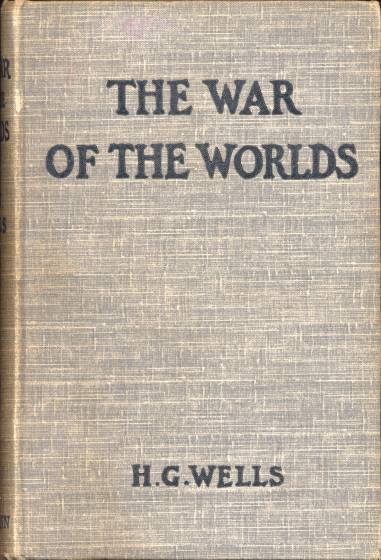The first edition of H.G. Wells novel The War of the Worlds.