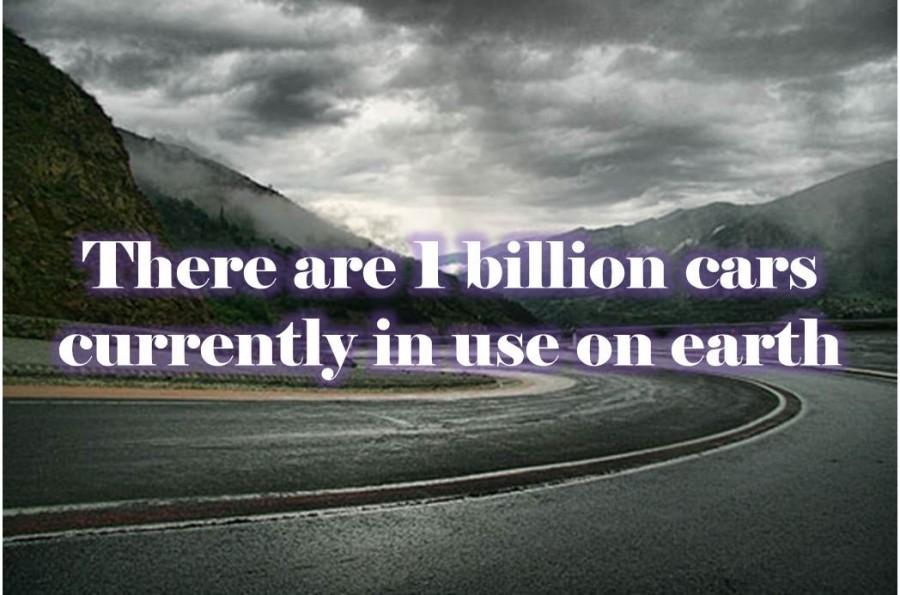 There are 1 billion cars currently in use on earth