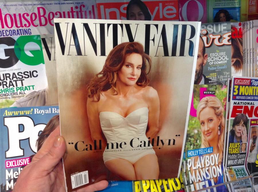 Bruce Jenner makes the cover of Vanity Fair. He poses for the first time as a woman and asks to be called Caitlyn as that is now her name.