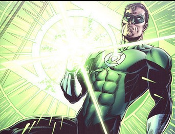 Hal Jordan, a.k.a. The Green Lantern, is a very powerful superhero.  He has one of, if not the, strongest wills in the galaxy. As a result, he overmatches many of his foes when he has his ring on. 