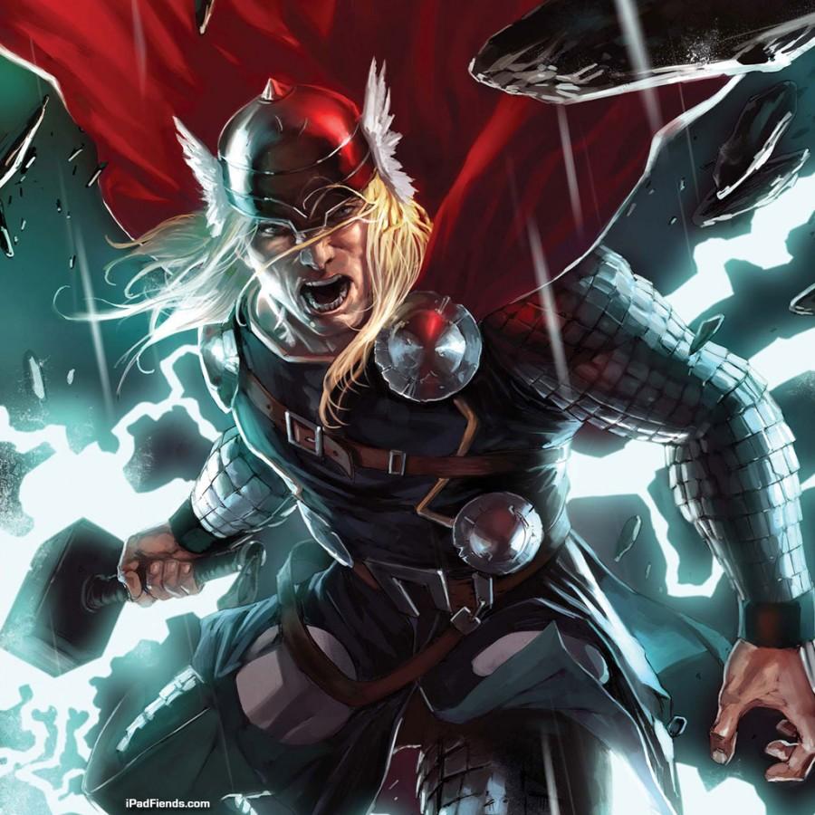 Thor is the son of Odin and the god of thunder. If thats not enough, he has his hammer Mjolnir. Only people that are pure enough can pick it up and possess his powers.  Thor is not only one of the most powerful Marvel heroes, but hes also one of the most powerful heroes in all of comics.