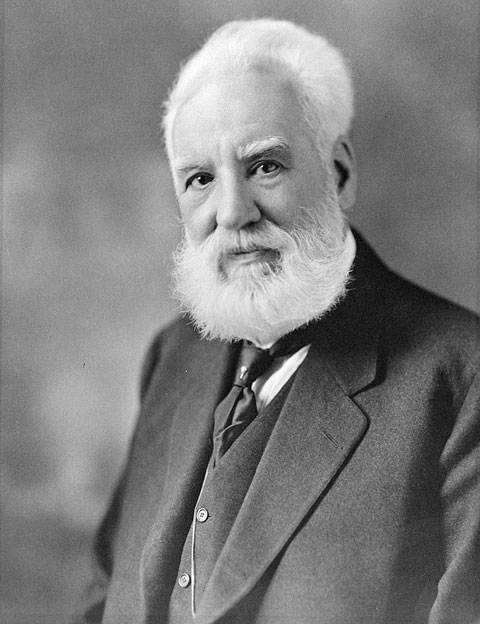 Alexander Graham Bell - inventor of the telephone.