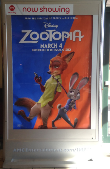 The New Disney Movie Poster Zootopia 