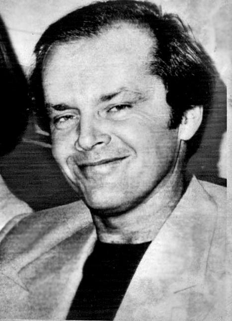 Jack Nicolson in 1976.