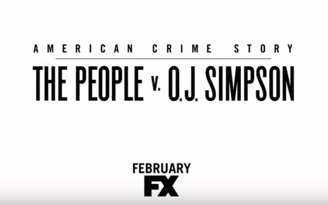 Promotional poster for (American Crime Storys: The People Vs. O.J. Simpson.) 