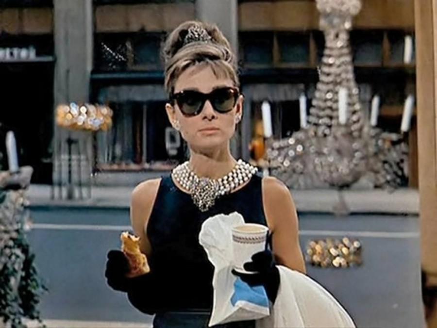 Photo via http://hellogiggles.com/relationship-goals-breakfast-at-tiffanys/ 
under the creative comments license.
During an intense morning walk Holly Golightly (Audrey Hepburn) goes window shopping at Tiffany's