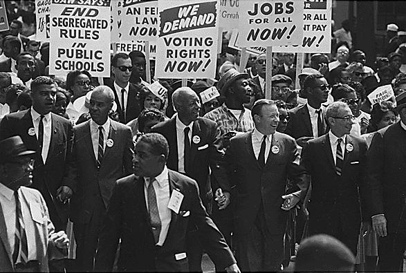 March on Washington, 1963.