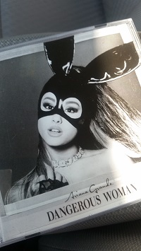 Grande produces her third studio album, Dangerous Woman