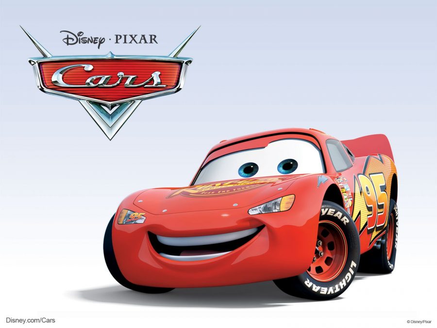 the main character form the original movie- Lightning McQueen.