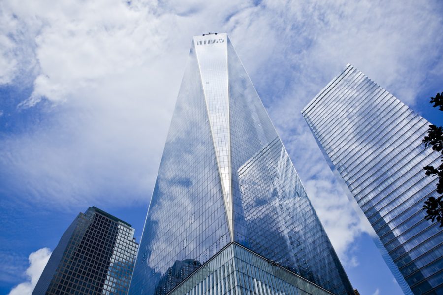 The final piece of the new World Trade Center was added in May 2013, and opened in 2014.