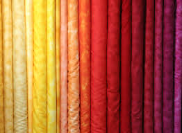 A line of fabric