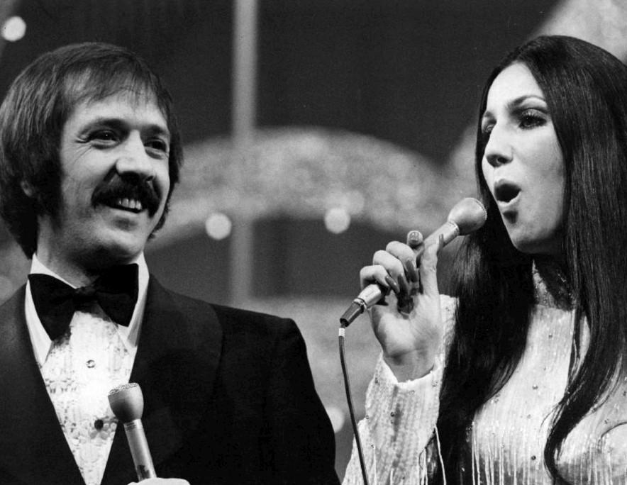Bono was famous for his part in the duo, Sonny and Cher.