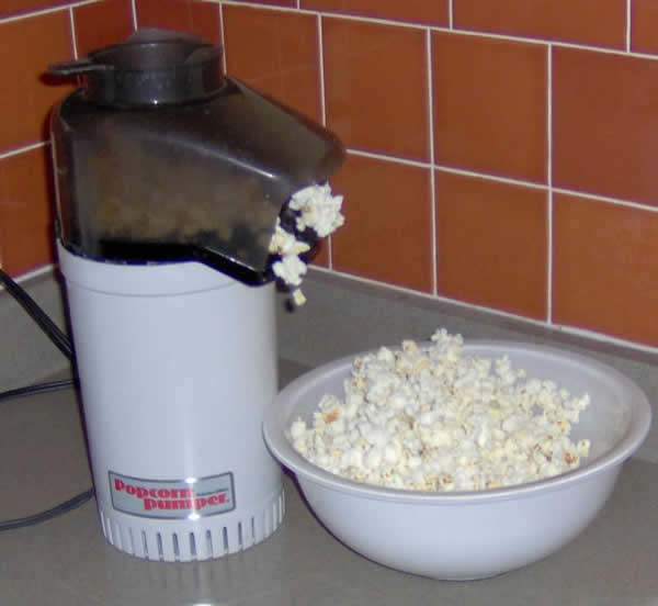 Popcorn kernels can pop up to 3 feet in the air.