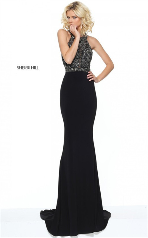When trying to find the perfect dress, black is always in season and a classy choice. 