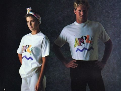 In 1986, Apple founded an apparel business