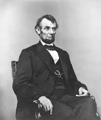 Sitting in his chair Lincoln represents hope and freedom. 