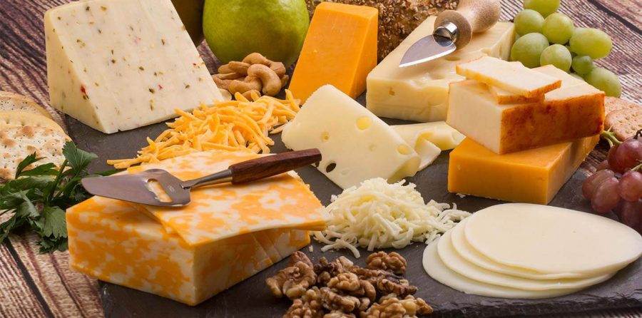 The average human will consumer 23 pounds of cheese a year