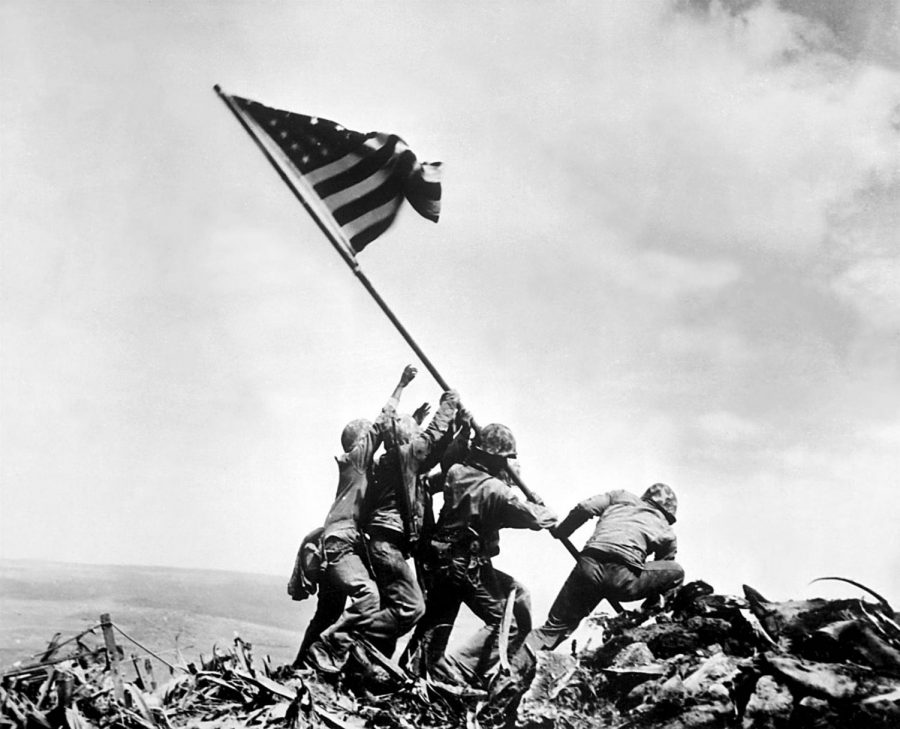 One of the most notable moments in American history, this photo from Iwo Jima is the most reproduced photograph in history. 