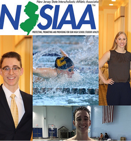 During the season Coach DeGraw made a collage of John Piccinic and Monika Burzynska highlights of 2017-2018 swim season. The pictures included them at the swim team banquet and at GMC. 