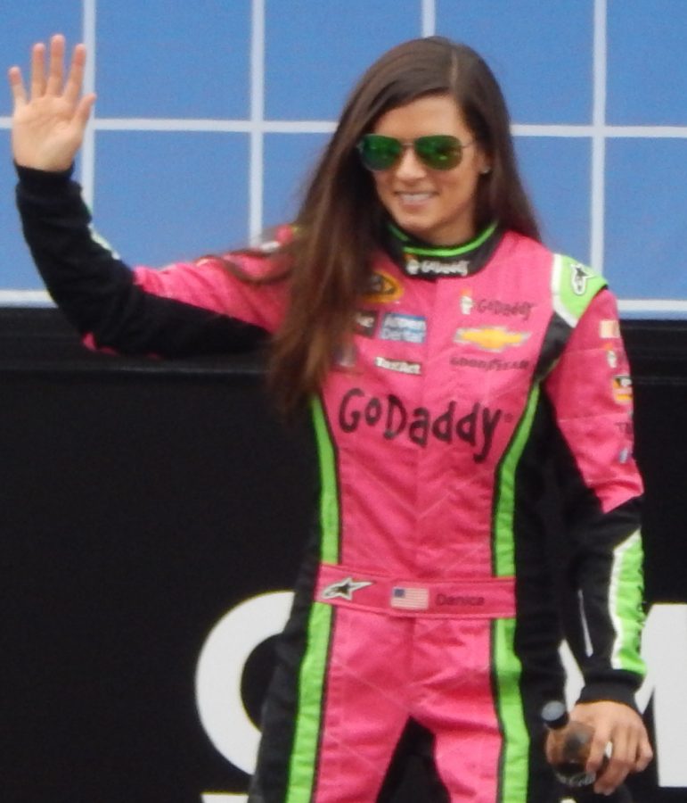 A role model for females everywhere,  Danica Patrick won her first IndyCar event in 2008.