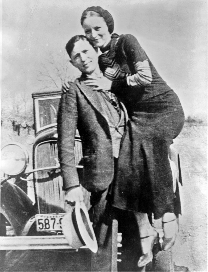 Always on the run, Bonnie Parker and Clyde Barrow would often pose like a cute couple to attract sympathy from the press.