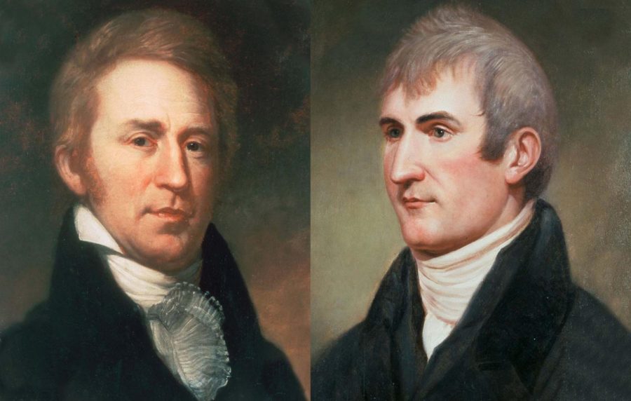A famed duo, Lewis and Clark are responsible for exploring most of the new land acquired by the Louisiana Purchase. 