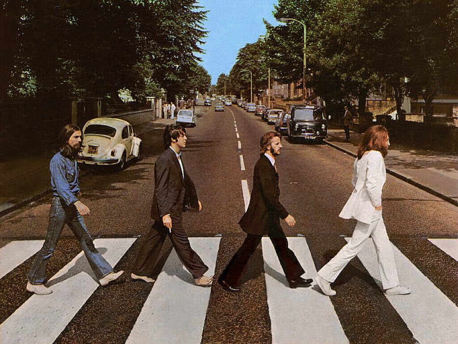 The album cover of The Beatless Abbey Road