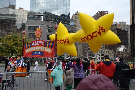 The Macy's Thanksgiving Parade is a tradition every year and broadcasted every Thankgiving morning around the United States.