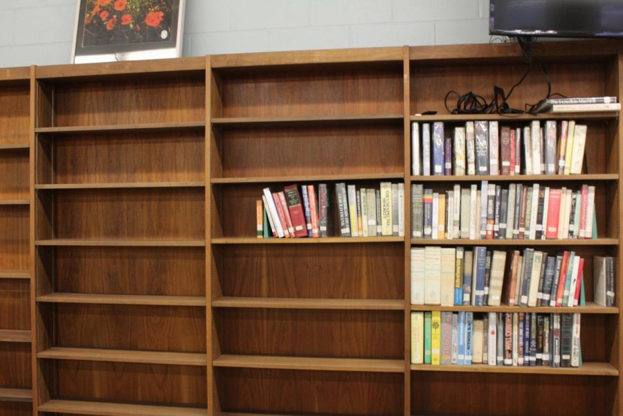 Because of the library being turned into a media center, Colonia High no longer has many books in the media center.