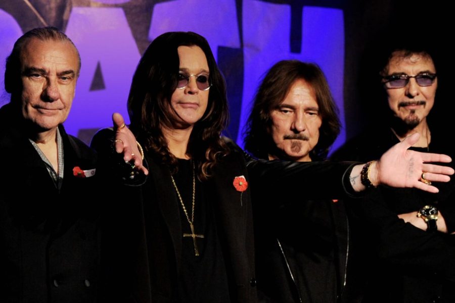 Accepting an award years later, Black Sabbath is proud of their second album. 