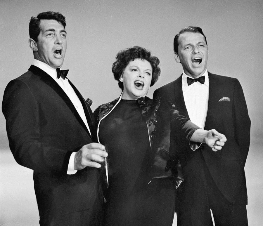Joined by Judy Garland and Frank Sinatra, Dean Martin celebrates the single.