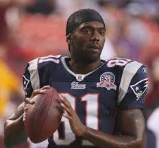 Seen here is NFL legend and hall of fame receiver Randy Moss, who is celebrating his birthday on February 13th.