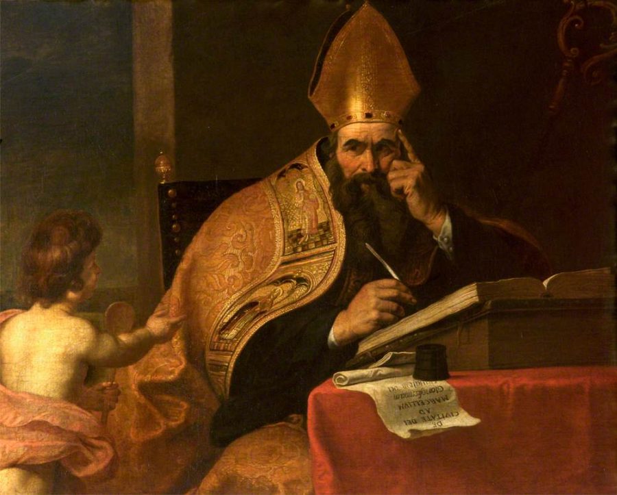 This is a picture of Saint Augustine.
