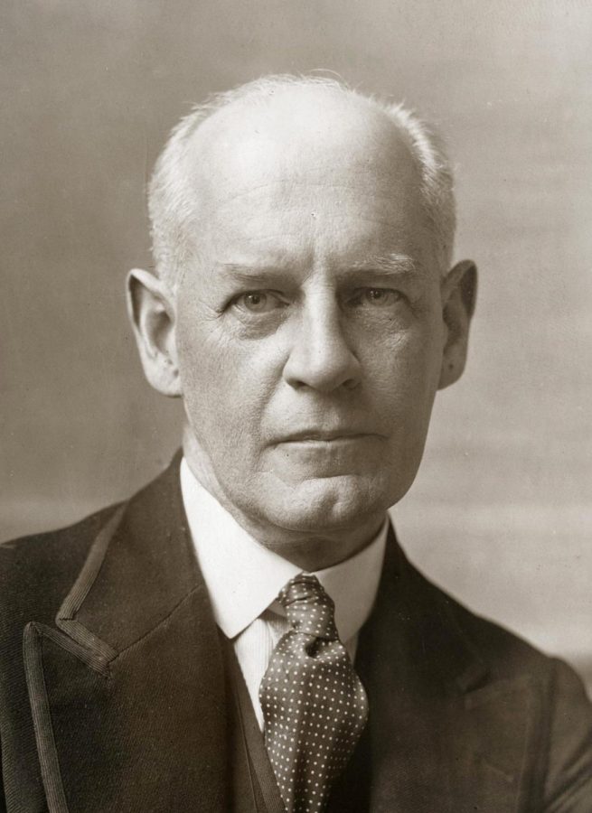 This is a picture of English Author, John Galsworthy.
