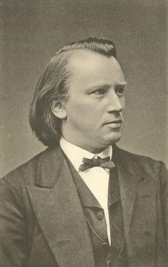 This is a picture of German Composer, Johannes Brahms.