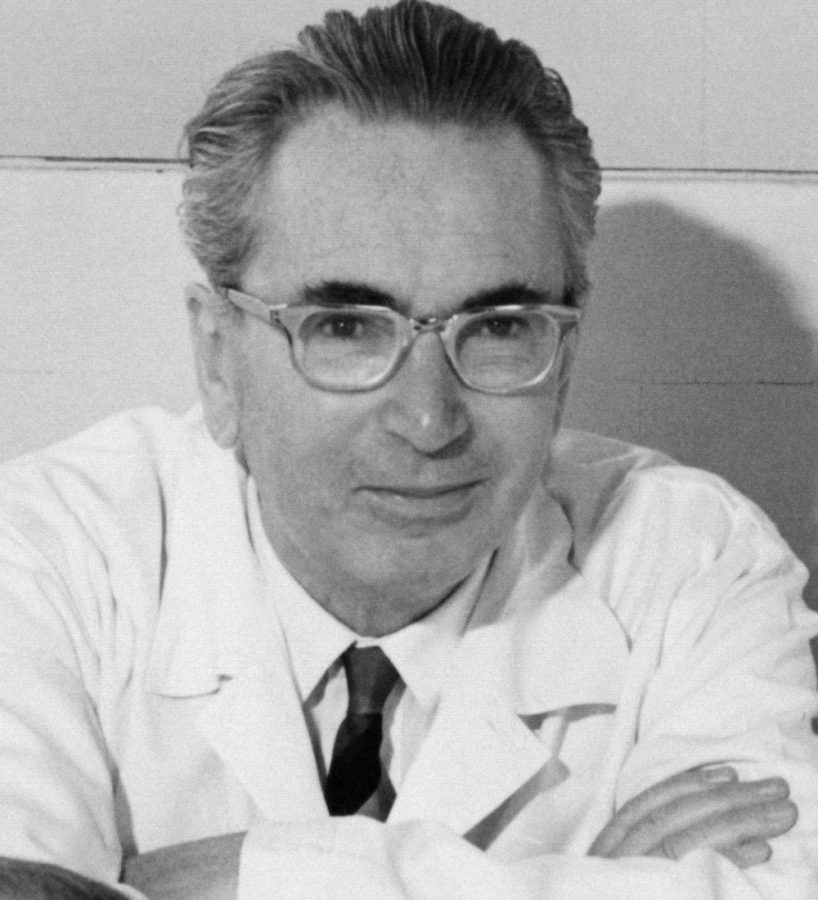 This is a picture of Austrian Psychologist, Viktor E. Frankl.